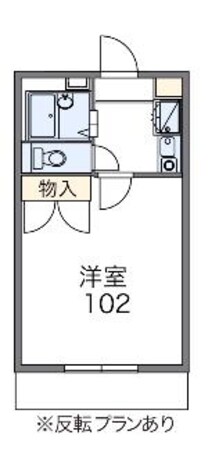 レオパレスセジュールIIの物件間取画像